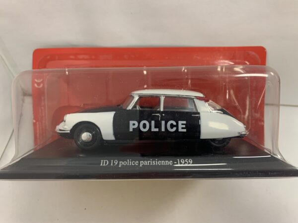 CITROEN DS ID 19 POLICE PARISIENNE 1959 1/43 BOITE D'ORIGINE