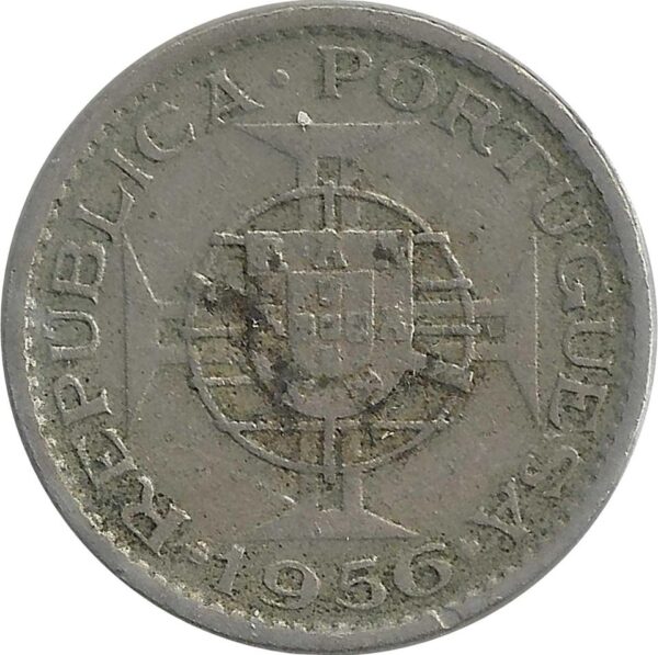 ANGOLA 2.50 ESCUDOS 1956 TTB Empire colonial portugais (1921-1974)