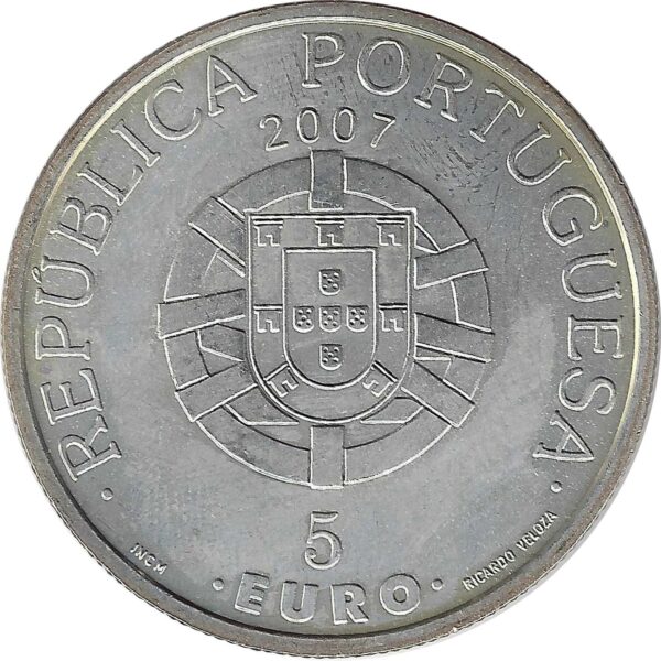 PORTUGAL 2007 5 EURO FORET ILE DE MADERE TTB+