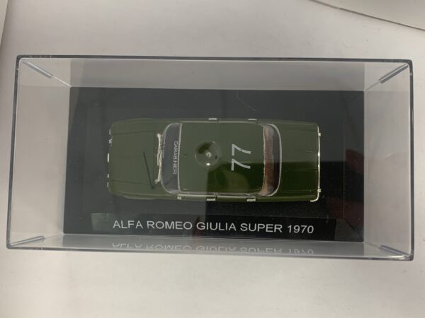 ALFA ROMEO GIULIA SUPER 1970 N1 1/43 BOITE D'ORIGINE