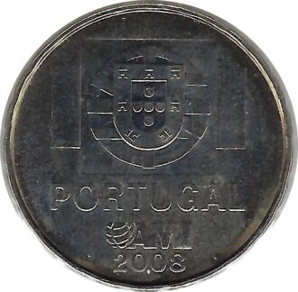 PORTUGAL 2008 1.50 EURO CONTRA A INDEFERENCA SUP