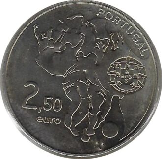 PORTUGAL 2010 2.50 EURO MONDIAL DA FIFA AFRICA DO SUL SUP