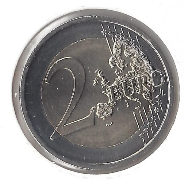 Portugal 2012 2 EURO commemorative 10 ANS EURO