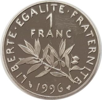 FRANCE 1 FRANC ROTY 1996 BE
