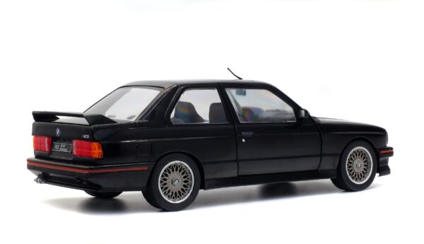 BMW E30 SPORT EVO 1990 NOIRE SOLIDO 1/18 BOITE D'ORIGINE