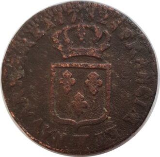 LOUIS XVI (1774-1792) 1 SOL 1782 W (Lille) TB