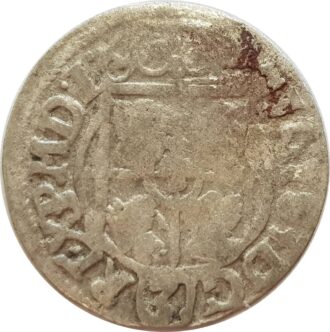 POLOGNE - SIGISMUND III 3 POLKER argent 1623