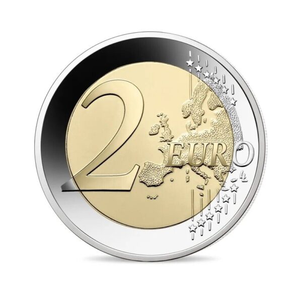 FRANCE 2023 COFFRET 2 EURO RUGBY BE Belle Epreuve