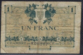 1 FRANC TOURS 8 MAI 1920 2e émission TB