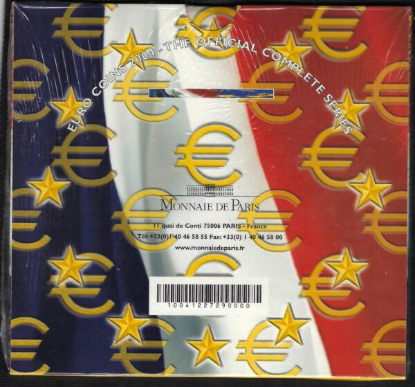 FRANCE 2004 COFFRET EURO BU MONNAIE DE PARIS B.U