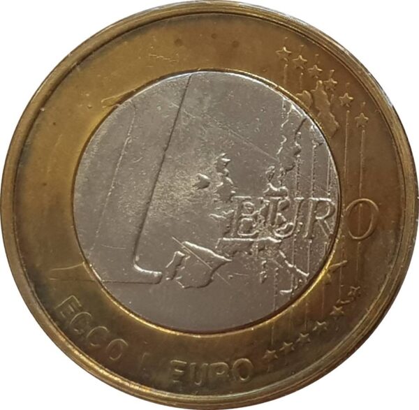 VATICAN 2000 1 EURO JEAN PAUL II ECCO L'EURO TTB