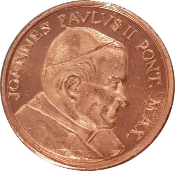 VATICAN 2004 5 EURO CENT JEAN PAUL II PROVA SUP