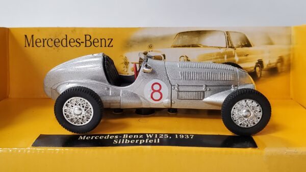MERCEDES BENZ W125 1937 SILBERPFEIL CITY CRUISER 1/43 BOITE D'ORIGINE
