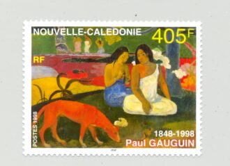NOUVELLE-CALEDONIE YT754 TABLEAU DU PEINTRE PAUL GAUGUIN NEUF