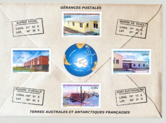 T.A.A.F TAAF Feuillet N11 YT11 GERANCES POSTALES NEUF**LUXE