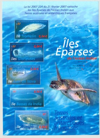 T.A.A.F TAAF Feuillet N18 YT18 ILES EPARSES DE L'OCEAN INDIEN NEUF ** LUXE