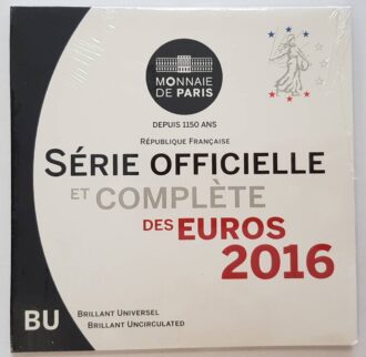 FRANCE 2016 COFFRET EURO BU MONNAIE DE PARIS B.U